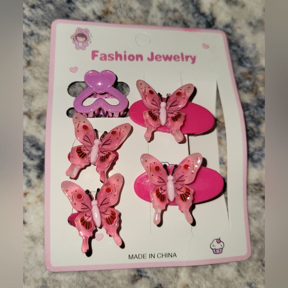 Girl's Hair Accessory Set - Picture 2 of 6